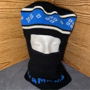 🛷Yamaha VINTAGE Balaclava Black Blue Face Mask